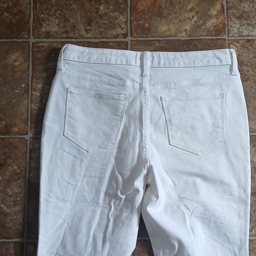 EUC Universal Thread White High-Rise Skinny Jeans Size 8/29R - Picture 6 of 6